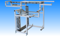 Rohrgestell mit Montage